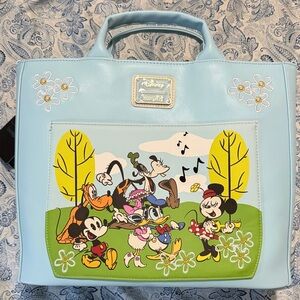 Loungefly Mickey & Friends Convertible Tote